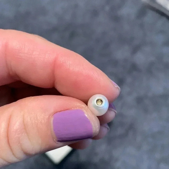 Freshwater  Pearl Pendant & Ring Set 925 SS - Picture 10 of 14